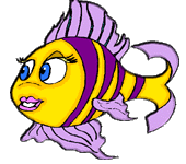 Goldlila Fisch